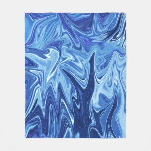 Abstract schilderen van vlammen Beste abstracte Fleece Deken