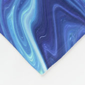 Abstract schilderen van vlammen | Beste abstracte Fleece Deken (Hoek)