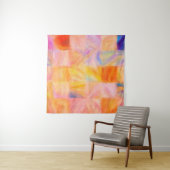 Abstract schilderen, wandkunst, Canvas, olieverf, Wandkleed (In situ)