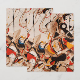 Abstract schilderij