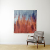 Abstract schilderij achtergrond op betonnen muur.  wandkleed (In situ)