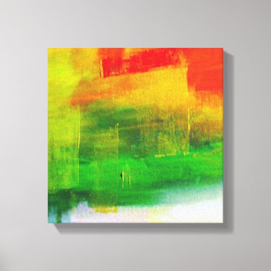 Abstract Schilderij Canvas Afdruk (Voorkant)