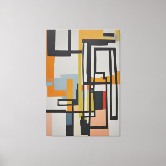 abstract schilderij canvas afdruk