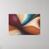 Abstract schilderij canvas afdruk (Voorkant)
