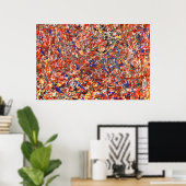 Abstract - Schilderij - Clown Suïcide Poster (Thuiskantoor)