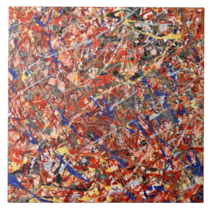 Abstract - Schilderij - Clown Suïcide Tegeltje