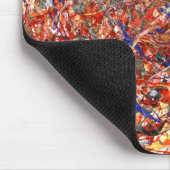 Abstract - Schilderij - Clown zelfmoord Muismat (Hoek)