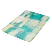 Abstract Schilderij | Dynamische Kleuren Badmat (Gekanteld)