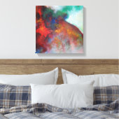 Abstract schilderij Elegante Acryl Moderne Kunst Canvas Afdruk (Insitu (Slaapkamer))