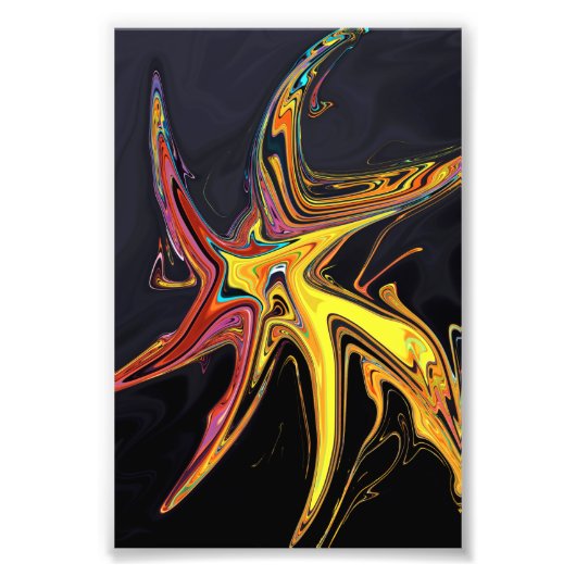 Abstract schilderij foto afdruk (Voorkant)