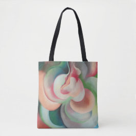 Abstract schilderij Georgia O'Keeffe Tote Bag
