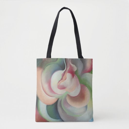 Abstract schilderij Georgia O'Keeffe Tote Bag (Voorkant)