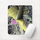 Abstract Schilderij Hedendaagse Kunst  Muismat (Met muis)