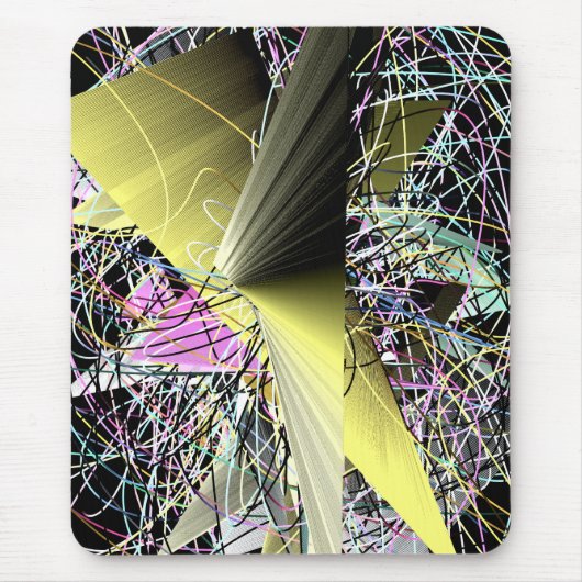 Abstract Schilderij Hedendaagse Kunst  Muismat (Voorkant)