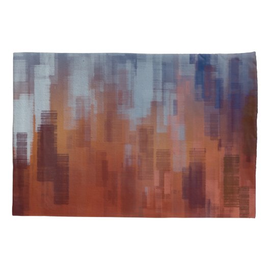 Abstract schilderij, kleurrijke betonnen muur. kussensloop (Achterkant)