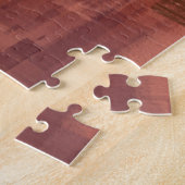 Abstract schilderij, kleurrijke betonnen muur. legpuzzel (Zijkant)