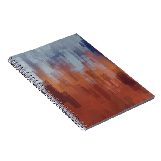 Abstract schilderij, kleurrijke betonnen muur. notitieboek (Rechterzijde)