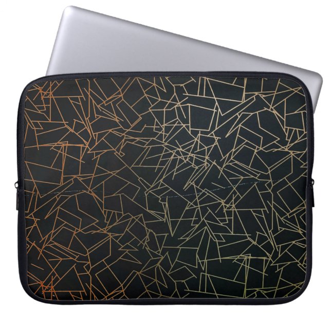 Abstract schilderij laptop sleeve (Voorkant)