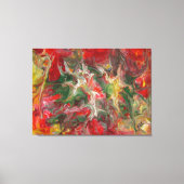 Abstract schilderij Moderne hedendaagse beeldende  Canvas Afdruk (Voorkant)