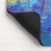 Abstract schilderij muismat (Hoek)