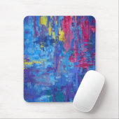 Abstract schilderij muismat (Met muis)