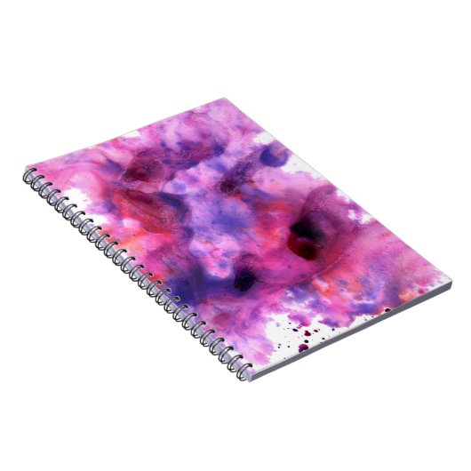 Abstract schilderij notitieboek (Rechterzijde)