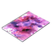 Abstract schilderij notitieboek (Linkerzijde)