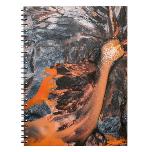 Abstract schilderij notitieboek (Voorkant)