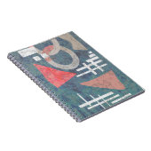 Abstract schilderij notitieboek (Rechterzijde)