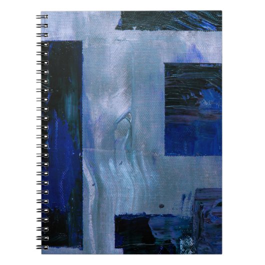 Abstract schilderij notitieboek (Voorkant)