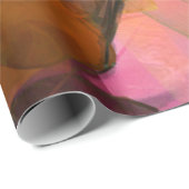 Abstract schilderij. Olieverf. Modern impressionis Cadeaupapier (Rol Hoek)