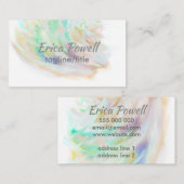 abstract schilderij ontwerp visitekaartje op maat (Voorkant / Achterkant)