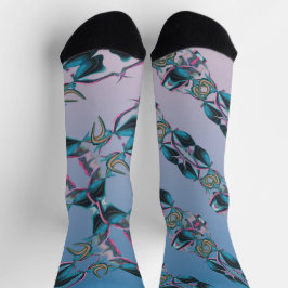 Abstract schilderij op Sokken van de bemanning