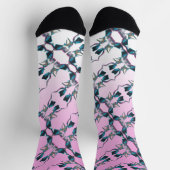 Abstract schilderij op Sokken van de bemanning (Top)