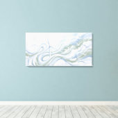 Abstract Schilderij over Windenergie, Kunst voor D Canvas Afdruk (Insitu (Houten vloer))