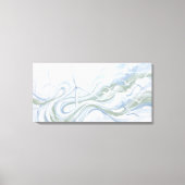 Abstract Schilderij over Windenergie, Kunst voor D Canvas Afdruk (Voorkant)