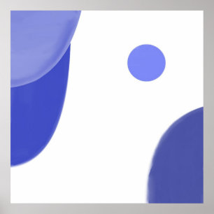 abstract schilderij poster
