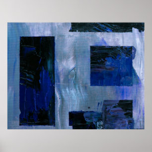 Abstract schilderij poster