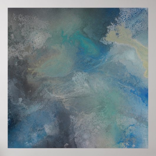 abstract schilderij poster (Voorkant)