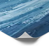 Abstract schilderij poster (Hoek)