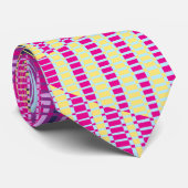 Abstract Schilderij Regenboog Kleuren Stropdas (Opgerold)