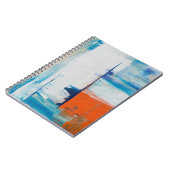 Abstract schilderij spiraal foto Notitieboek 80 pa (Linkerzijde)