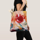 Abstract schilderij tote bag (Dichtbij)