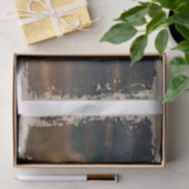 Abstract schilderij van het noodlijdende witte paa tissuepapier (Geschenk)