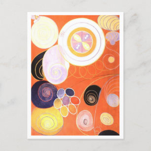 Abstract schilderij van Hilma af Klint Briefkaart