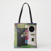 Abstract schilderij van Kandinsky, Tote Bag (Voorkant)