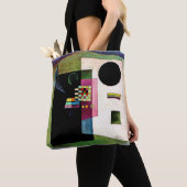 Abstract schilderij van Kandinsky, Tote Bag (Dichtbij)