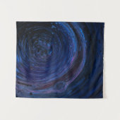 abstract schilderij van Paars en maroon Wandkleed (Voorkant (horizontaal))