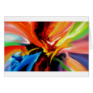 Abstract schilderij van Serdar Hizli