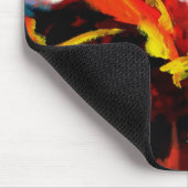 Abstract schilderij van Serdar Hizli Muismat (Hoek)